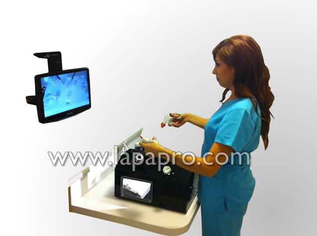 Equipo Lapapro II, Simulador de cirugia laparoscopica